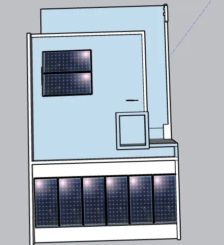 Diseño 3D del sistema solar para el proyecto El Mirador